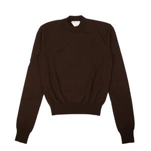 Bottega Veneta Men’s Brown Cashmere Crewneck Sweater Size S
